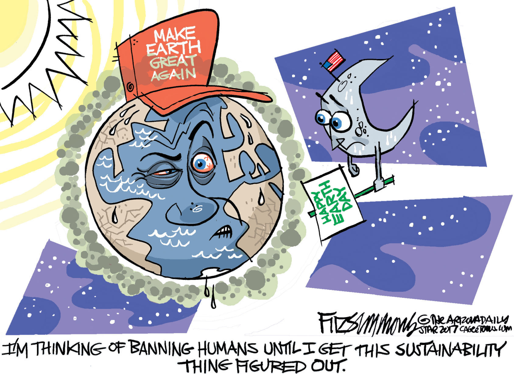Daily Fitz Cartoon: Earth